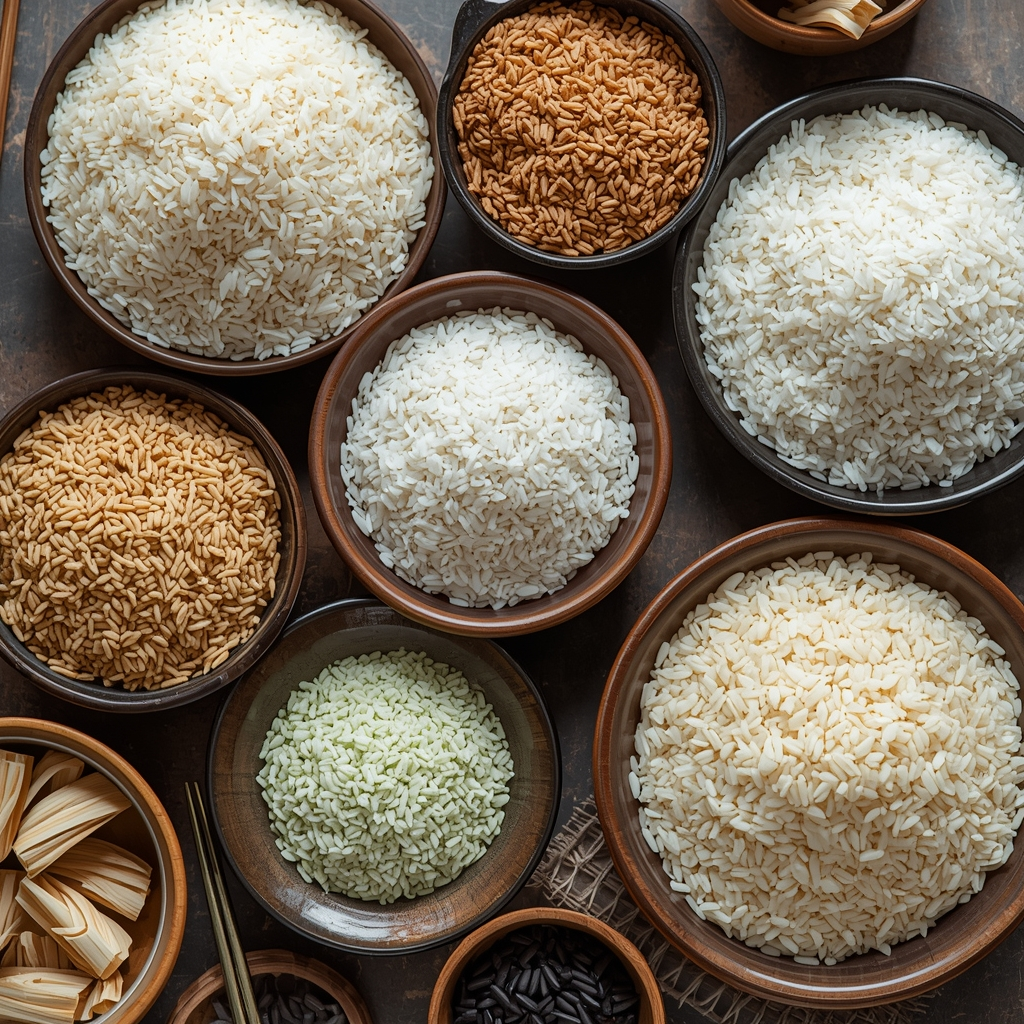 Premium export quality rice varieties